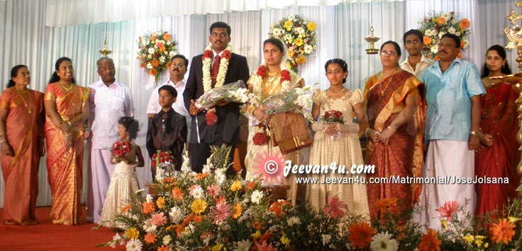 Jose Jolsana Wedding Photo Album Kaduthuruthy